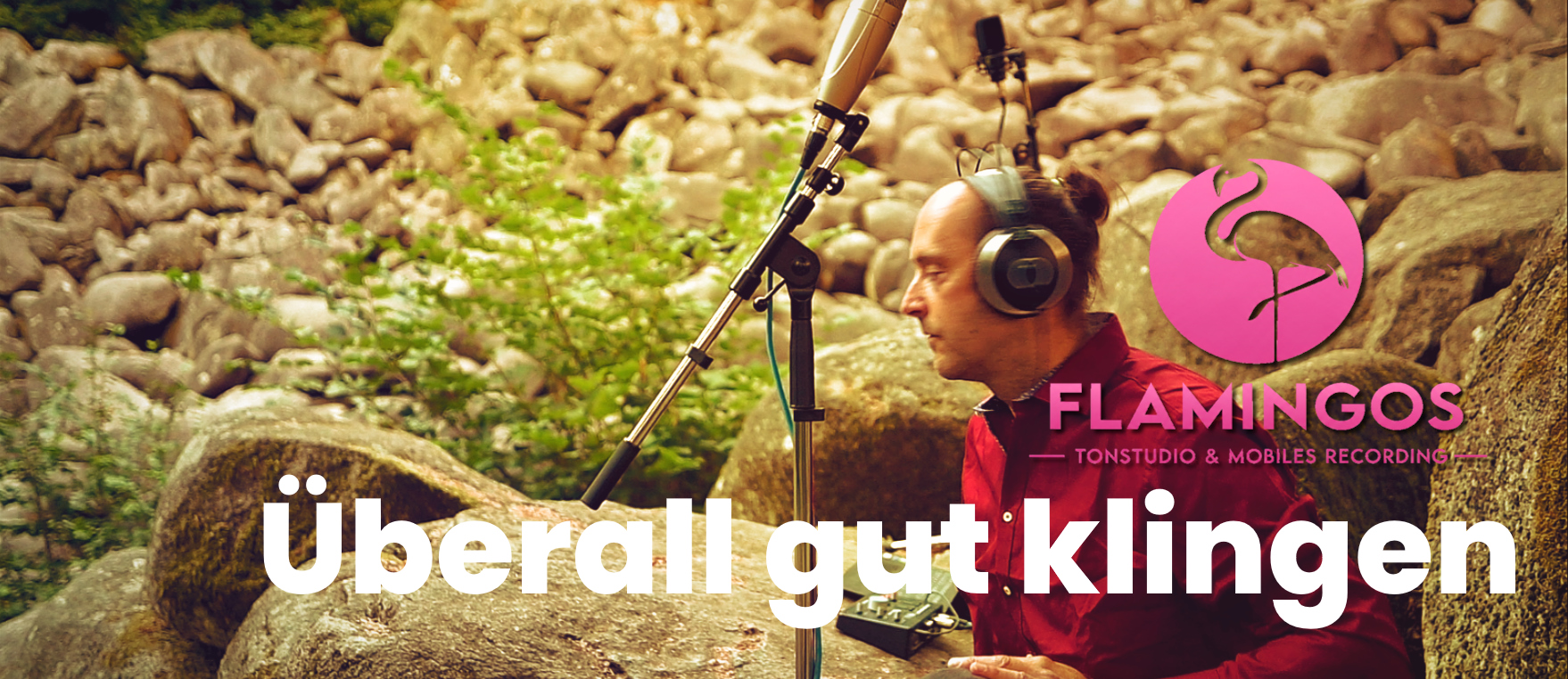 Flamingos – Tonstudio & Mobiles Recording – Überall gut klingen